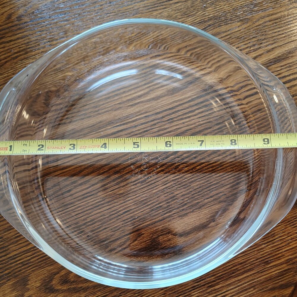 Pyrex # 221 Clear Glass Casserole Baking Dish - Picture 4 of 6
